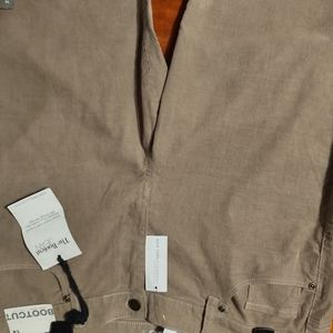 NEW YORK & COMPANY Women's size 14  low-rise bootcut cordaroys